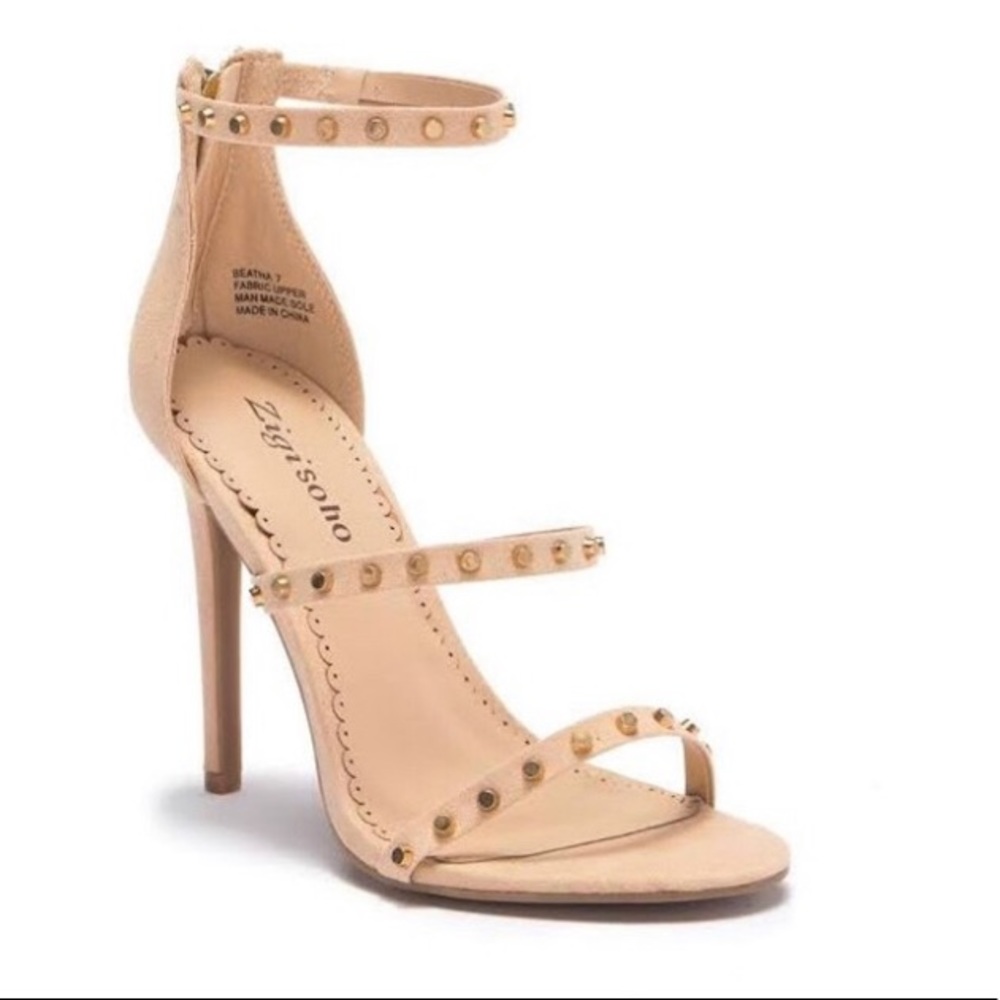 Zigi soho Beatha studded heels